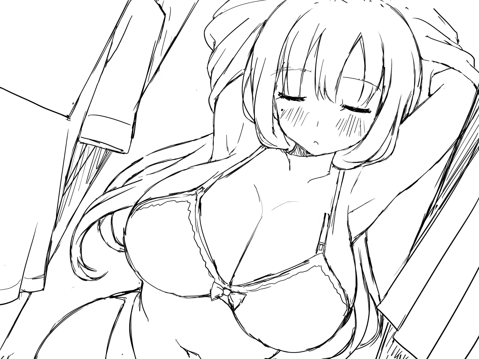 Kanojo Ga Aitsu Ni Sareta Koto_Rough Sketch